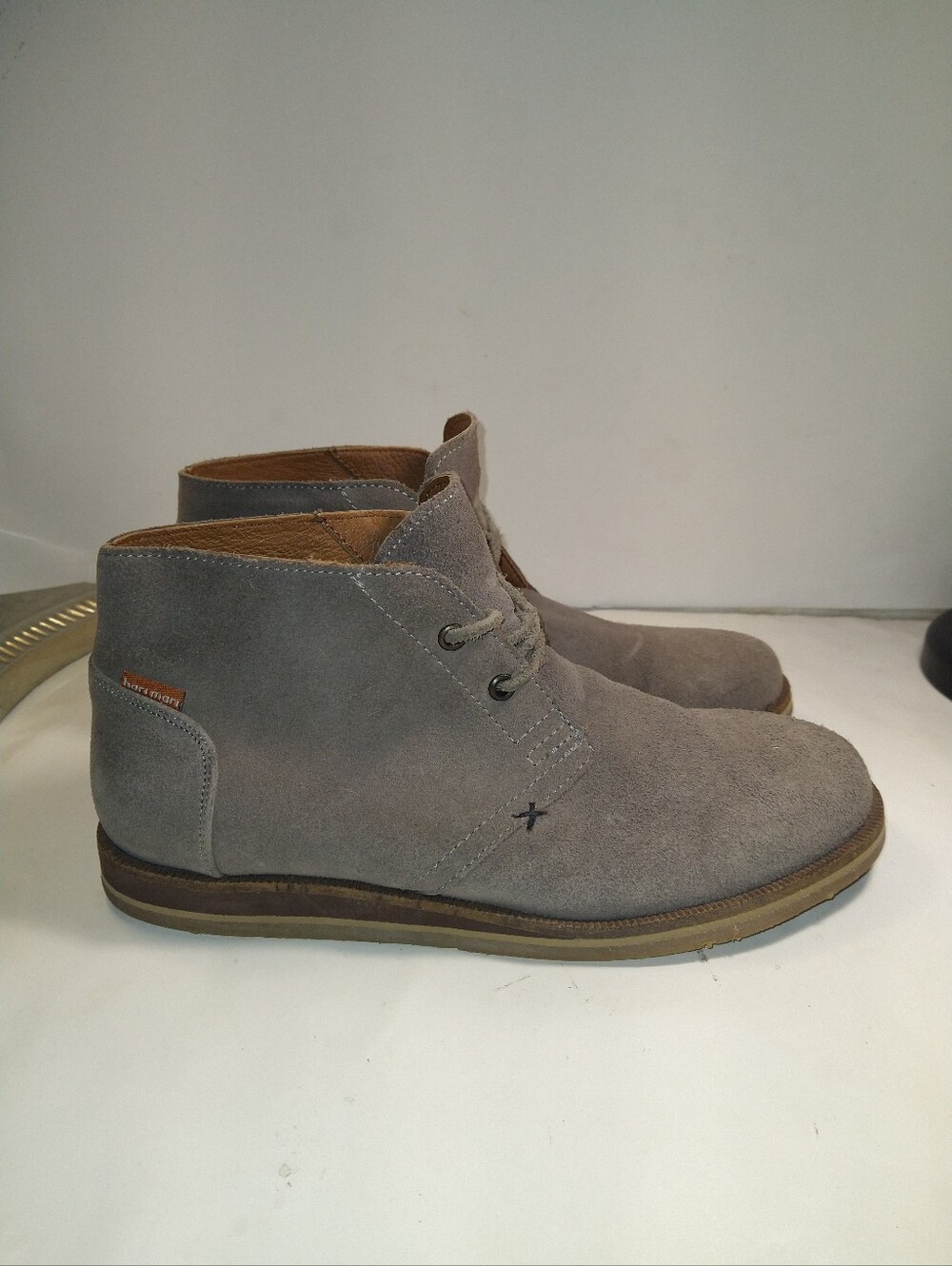 Hari Mari Adobe Desert Suede Chukka Boots Men's sz 9.
